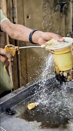 How to Clean a Fuel Filter Properly #shorts #popular