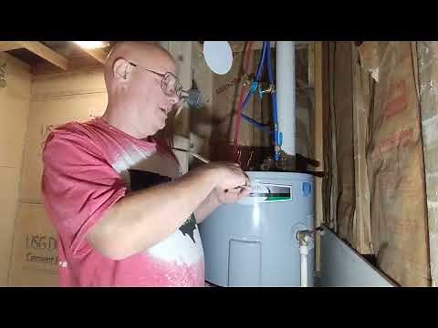 wiring a electric water heater from a junction box 240 volt 30 amps installation