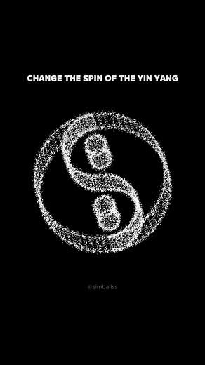 Yin Yang Spin Illusion: Can You Make It Reverse Direction?
