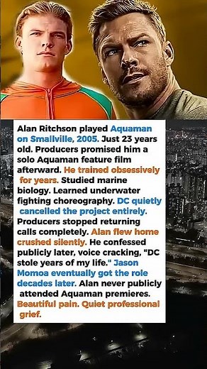 Alan Ritchson Was Promised an Aquaman Movie at 23—DC's Cruel Cancellation Broke Him 1 2