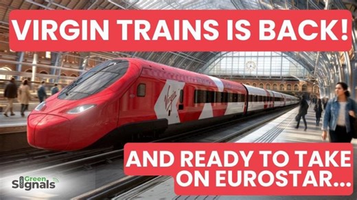Virgin Trains is BACK! And ready to take on Eurostar…