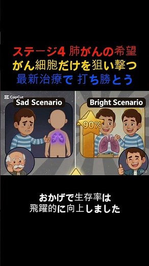 ステージ4の肺がんでも諦めないがん細胞だけを狙い撃つ技術最新の治療法で希望を見つけよう 🏥