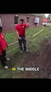 Customer Call, Mudjacking or Replacement? #outdoorservice #constructionworker #worker #concrete #reels | Victory Outdoor Services