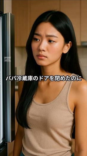 冷蔵庫のドアが勝手に開く…原因は意外なアレだった！【生活の知恵】