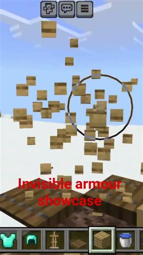 invisible armour showcase | #minecraft