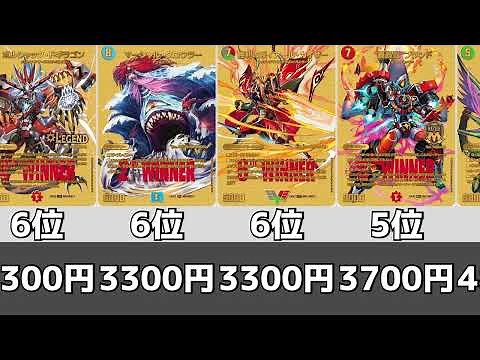 【初動ランキング】頂上決戦!!デュエキングMAX 2023【DM23-EX2】