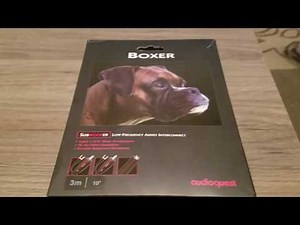 Audioquest boxer subwoofer cable review, the perfect subwoofer cable