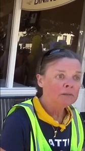 STRANGE LADY GOES HANDS ON