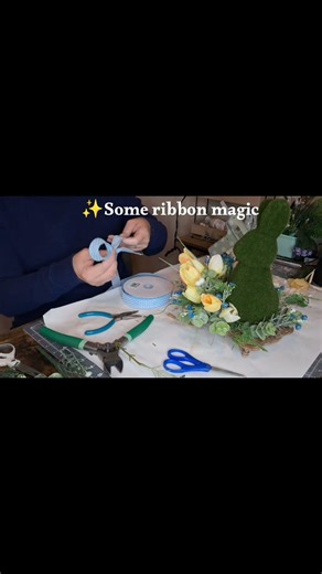 ✨️Dollar Tree moss bunny glow up