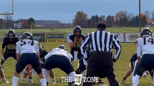 The D Zone | Pewamo-Westphalia 2026 QB/S Ty Thelen leads the Pirates down field and punches it in! D7 District Final: #70 Pewamo-Westphalia (9-0)... | Instagram