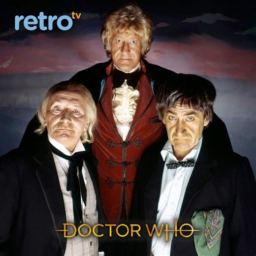 The third Doctor and Jo are drawn into the black hole of Omega and transported to a world of antimatter! Tune in at 6pm E|P for parts one through four of classic Doctor Who: The Three Doctors. #watchretrotv #DoctorWho | Retro Television