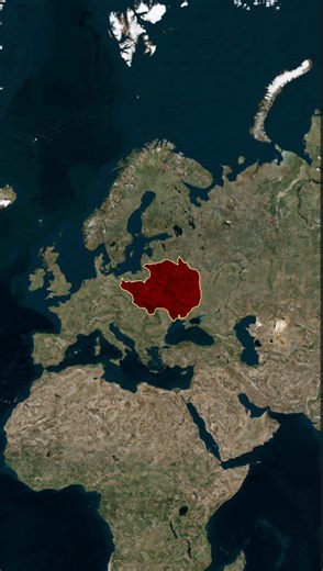 Negara Terbesar Eropa Abad ke-16! #alightmotion #mapanimation #subscribe #shortvideo