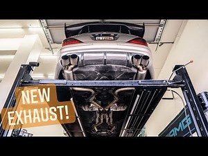 SL55 AMGs NEW Custom Exhaust! STRAIGHT PIPE CUTOUTS!