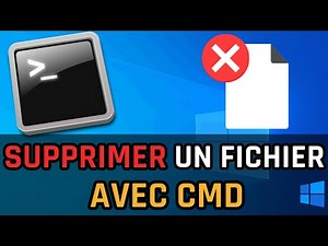 Comment supprimer un fichier avec CMD sur Windows 10/11 ?