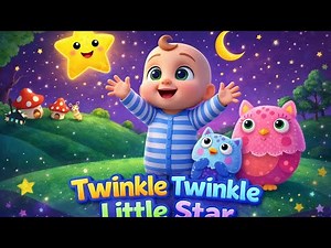 Twinkle Twinkle Little Star | Nursery Rhymes & Kids Songs with Lyrics