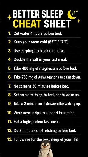 13 Sleep Habits That Can Help You Sleep Better Tonight 😴🌙