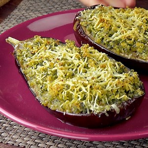 6.5M views · 35K reactions | 2 recettes d'aubergine farcie  #food...