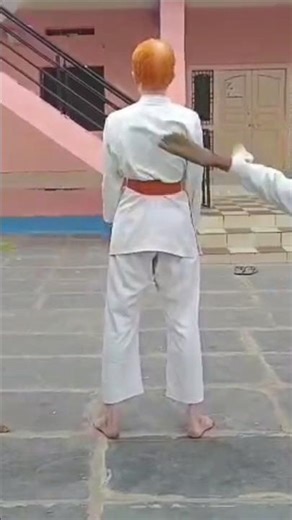 Back Kick Practice Drill | Roundhouse Kick | Karate Shortsfeed #RoundhouseKick#