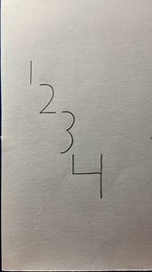 2M views · 20K reactions | Simple and easy elephant drawing with numbers 1234 | Cosmic Candy Art | Facebook