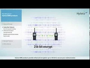 Hytera DMR 256 bit encryption