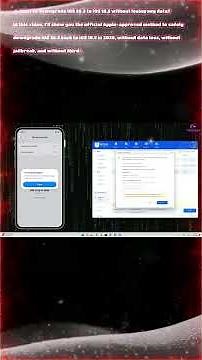 Downgrade iOS 26.3 to iOS 18.5 Without Losing Any Data | Official Apple Method (2026)