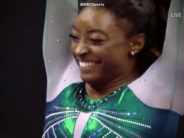 The greatest gymnast to ever do it