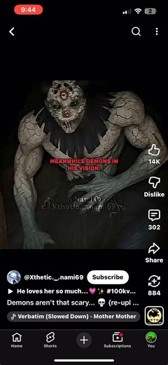 Me and my cousin react to demons from zenitzus view