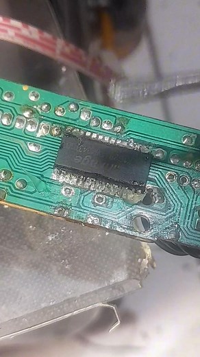 installing IC without hot air soldering #repair #ic #serviselektronik #homeservice | Ammel Risoles