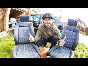 WE FOUND SEATS!! | VW GOLF MK2 | INSTALLATION!!