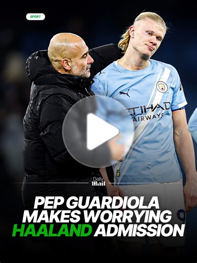 Pep Guardiola admits he won't be able to give Erling Haaland a rest when Manchester City face Bodo/Glimt in the Champions League on Tuesday night. Guardiola said last week that Haaland is exhausted, and the City striker was below-par in Saturday's defeat by Manchester United in the Old Trafford derby. He limped down the tunnel at half-time after having treatment following a challenge from Harry Maguire, and was then substituted in the 80th minute having made little impact on the game. However, G
