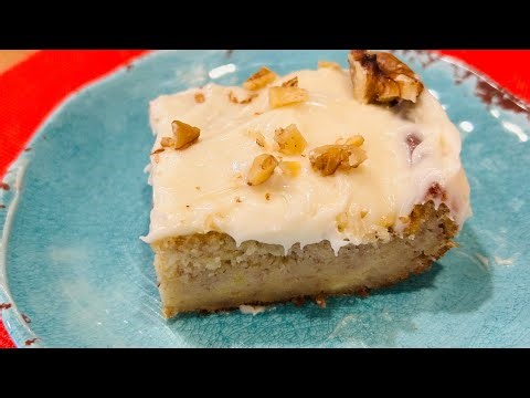 Banana Bread Cake w/Cream Cheese Frosting