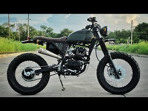 HONDA XR 200 Custom Scrambler by Iron Macchina Customs