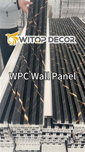 Easy to Install Wood Composite Wpc Wall Panel#wallpanel #walldecor #wpcpanel #homedecor