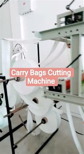 Carry Bags Cutting Machine// Packaging Materials//Disposable Bags