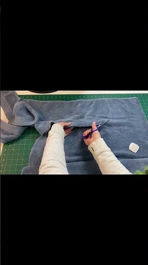 How to create a perfect Hooded towel - hippo design bonus #sewing #basicsewin #sewashirt