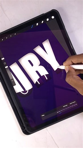 How to animate in procreate 🖌 #shorts #procreate #animation #ytshorts #art #digitalart