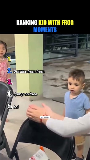 RANKING KID WITH FROG MOMENTS