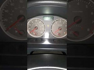How to reset the service light on the Volvo S40?