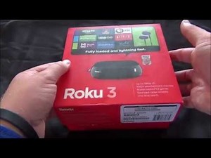 Roku 3 (Unboxing and Setup)