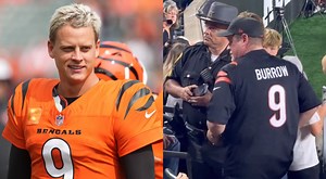 VIDEO: Bengals Fan Got Arrested And Escorted From Stadium By Police For Throwing Item At Joe Burrow During 'Monday Night Football'