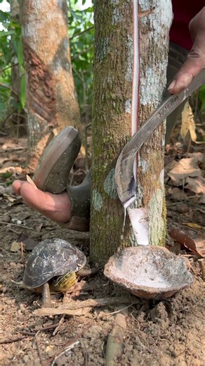 The Tree Started Bleeding… 😳🌳 #Shorts #Viral #trending