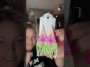 ✨ Native Beaded Earrings | Handmade Indigenous Jewelry | Support Indigenous Artists 🌸