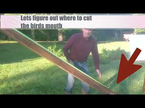 rafter measuring and marking .... simply explained .. made easy