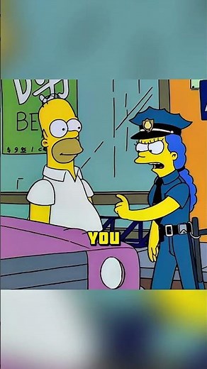 Homer makes Marge angry #simpsons