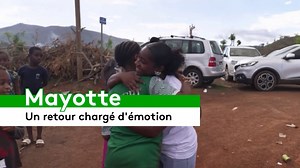 1.5K views · 37 reactions | À Mayotte, la situation continue de s'améliorer avec la reprise des vols commerciaux. Des Mahorais ont pu retourner sur place et retrouver leurs proches.  France 2  L. Chaussoy, K. Le Bouquin. | France TV Afrique | Facebook