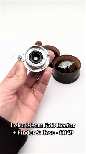 As well as the cameras, we also sell a huge range of lenses and accessories. Speaking of lenses, here are some rarities we currently have in stock. #retrophotography #retrocamera #filmcamera #shootfilm #filmphotograpy