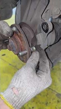 Wheel stud replacement guide #automotive #diy #mechanic #usa