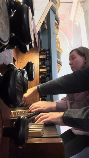 Jesu, Joy of Man's Desiring by Bach for Two Organists