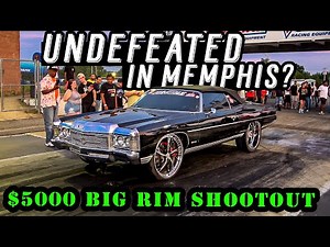 DONKMASTER INVADES MEMPHIS! Z06 DONK vs Silent Killer with a WILD ENDING! $5000 HARD TIRE SHOOTOUT
