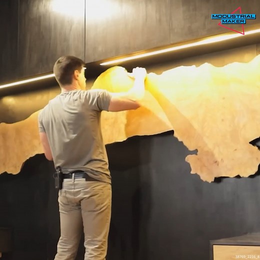 Modern BED Build with LEDs #modern #building #bed | Modustrial Maker | Facebook